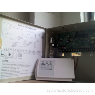 security alarm Host,Wireless alarm control panel,Wired burglar alarm host,security protection alarm,Wireless alarm control syste